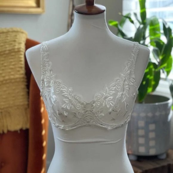 NWOT Soma Lace Sheer Bra - Picture 2 of 5